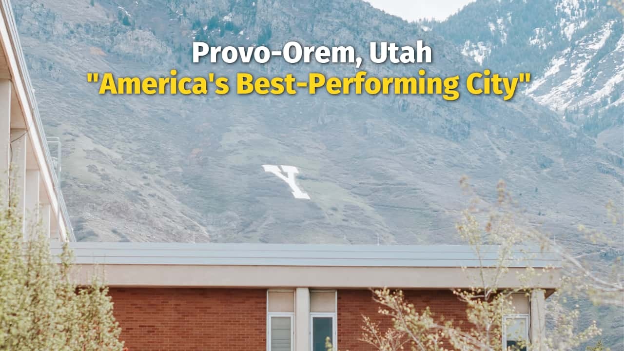 Provo-Orem named America’s ‘Best-Performing City’ by Milken Institute ...